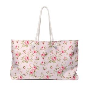 Pink Rose Weekender Bag